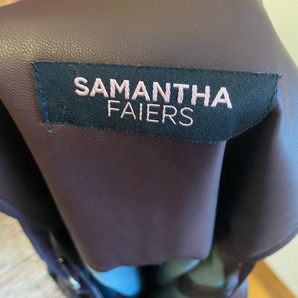 Unique Leather Overall Dress🤎 - Picture 5 of 5